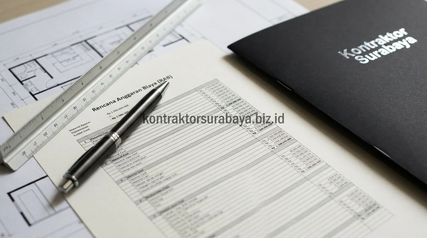 Contoh dokumen RAB untuk proyek pembangunan rumah