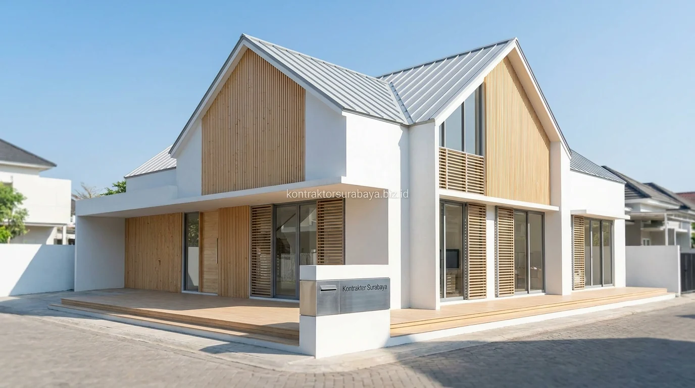 Rumah Minimalis Scandinavian Sidoarjo
